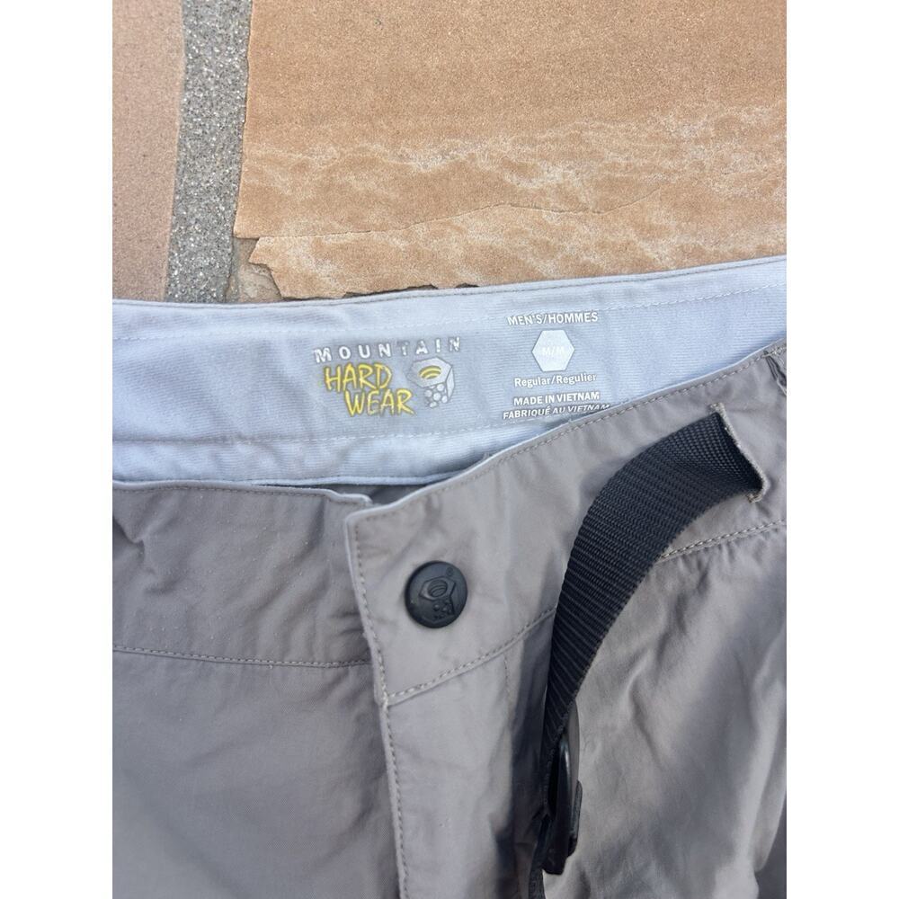 Mountain Hardwear Convertible Pants Mens M Beige Cargo Outdoor - Picture 2 of 3